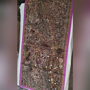 Handmade Embroidered Table Linen/Runner